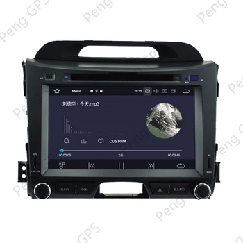 Android 10.0 GPS Navigacija Za KIA sportage R 2010-2016 Multimedijski zaslon na Dotik glavne enote DVD Predvajalnik FM AM Z Carplay 4+DSP 64 g