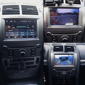 Android 10 PX6 Carplay Za Peugeot 407 2004 - 2012 Avto GPS Navigacija Auto Radio, Predvajalnik DVD Multimedijski Predvajalnik Videa glavne enote 2Din