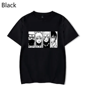 Anime T Shirt Homme Naruto Uzumaki T-shirt Modnih Oblačil Hip Hop Moške Tee Srajce Smešno Vrhovi Moški XS-4XL
