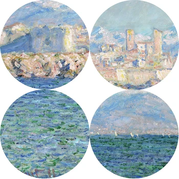 Antibes Popoldne Učinek Slike Na Steni, Ki Jih Claude Monet Wall Art Platno Razmnoževanje Dekorativne Slike Za Dnevno Sobo