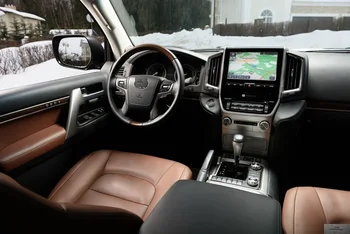 Avto Bluetooth Zaslon Android 9 GPS Navigacija Multimedia Player Za Toyota Land Cruiser 2016 12.1 Palca Tesla Carplay Vodja Enote
