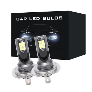 Avto LED Teče Luči za Meglo Trakovi Auto Žarnice Svetilke Avtomobilov H7 LED Smerniki 110W 30000LM 6000K Konverzije