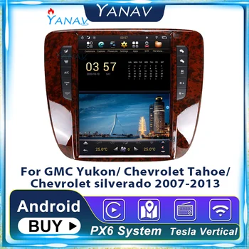 Avto Radio Android Sprejemnikom Večpredstavnostnih vsebin Za GMC Yukon/ Chevrolet Tahoe/Chevrolet Silverado 2007-2013 magnetofon MP3 Predvajalnik