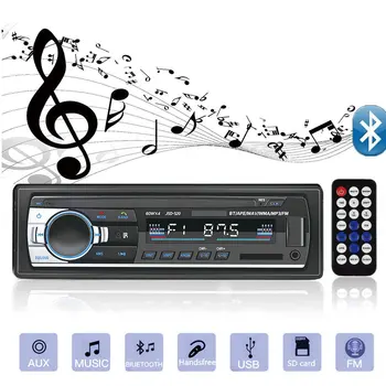 Avtomobilski Stereo Radio Bluetooth Auto Radio FM Vhod Aux Sprejemnik Avto MP3 Predvajalnik Avdio Glasbeni Stereo SD, USB MP3, WMA MMC