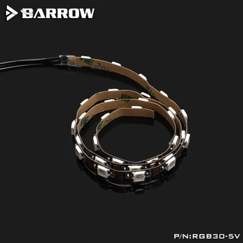 Barrow Aurora LED 5V 3PIN Glavo Trak Svetlobe Palice uporabite za CPU / GPU Blok / Črpalka Lepljivo Dolžina 50 cm Podporo D-RGB SYNC