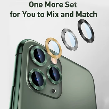 Baseus 0,4 mm Kamera Zadaj Obroč Za iPhone 11 Objektiv Kamere Zaščitnik Zaslon za iPhone 11 Pro Max Stekla Nazaj Kritje za Varstvo Primeru