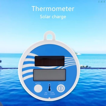 Bazen, Spa Digitalni Plavajoče Nepremočljiva Sončne Termometer s Celzija & Celzija U50A