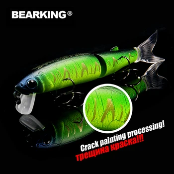 Bearking 2017 Fishing Lure Sz-M113 5PCS Pisanec 113mm za 13,7 g Globina Wobbling Pisanec Lure Plastičnih Težko Vabe za Ribolov Wobblers