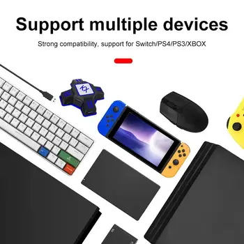 BEESCLOVER KX USB Krmilnik za Igre Pretvornik Tipkovnico, Miško Adapter Za Vklop/Xbox/PS/PS3 R20