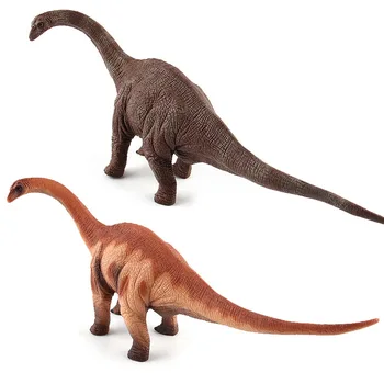 Big Jurassic Dinozaver Simulacije Brontosaurus Igrača Mehko PVC Plastike Ročno Poslikane Živali Model Zbiranja Igrač za Otroke Darilo