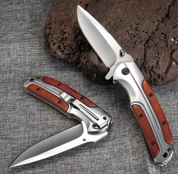 [Big Model ] vrhunska kakovost ! Vojaški nož lovski nož,nož za kampiranje, žep na prostem preživetje Z lesenim ročaj SDIYABEIZ