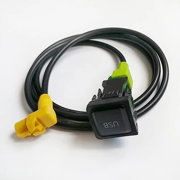 Biurlink Avto Avdio USB Stikalo Gumb Kabel Adapter za Skoda Octavia z RCD510