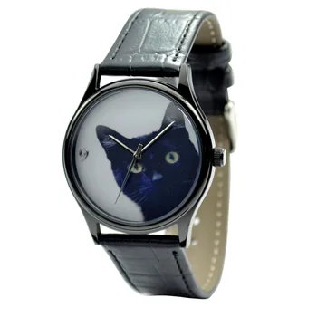 Black Cat Watch (Vodja) sem Unisex sem Brezplačnimi dostava po celem svetu sem Dobrodošli na Debelo