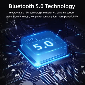 Bluetooth 5.0 Slušalke HBQ TWS Brezžični Šport Prostoročno Čepkov 3D Stereo Gaming Slušalke Z Mikrofonom 1500mAh Polnjenje Box Q32 Q66
