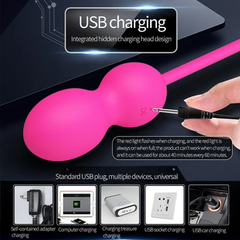 Bluetooth App Brezžični Nadzor Vibrator Sex Igrača za Ženske USB Polnilne Skok Jajca, Vibratorji Keglove Vaginalne Zaostritev Gejša Žogo