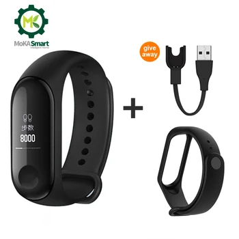 Bluetooth Smart Zapestnica Moški Ženske Krvni Tlak, Srčni utrip Korak Števec Fitnes tracker nepremočljiva smart band