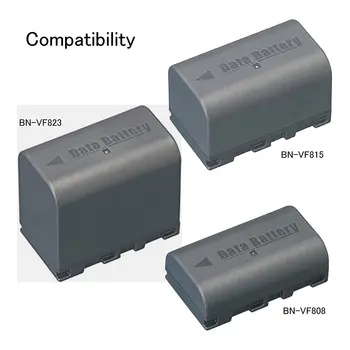 BN-VF823 LB-VF823U MILIJARD VF823U Baterije forReplacement za JVC BN-VF808, BN-VF808U, BN-VF815, BN-VF815U, BN-VF823U,7,2 V 3000mAh