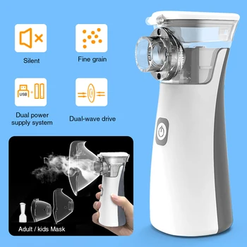 BOXYM Prsta Impulz Oximeter & Ročni Astmo Inhaler Razpršilo & LCD Zapestni Krvnega Tlaka, Družinske Zdravstvene Nege počitniške Pakete