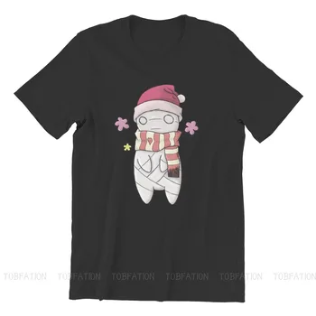 Božič Mii-Kun Tiskanja Bombaž Oversize Desgin T-Shirt, Kako Obdržati MUMIJA Japonska Manga Serija Moški Modni Ulične