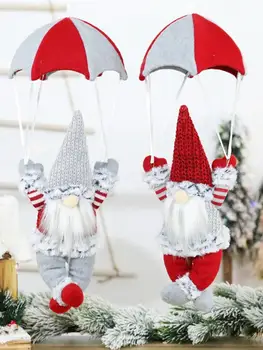 Božič Obesek Švedski Santa Volne Srčkan Gnome Lutka Božič Doll Obesek Ustvarjalne Christmas Tree Okraski Za Dom
