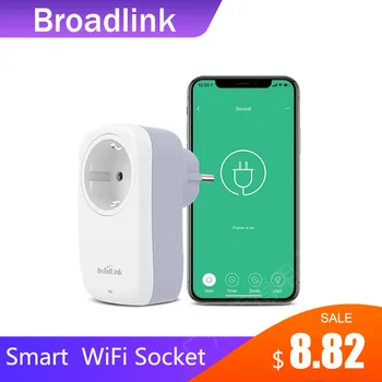 BroadLink SP4L EU Wifi Socket Noč Svetlobe Pametni Dom Izdelki Glasovni nadzor z Alexa in Google Doma