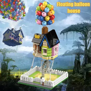 BZDA Magnetni Bloki, Plošče, Ustvarjalne Balon, Hiša prijateljev, za dekle Model Opeke Ravnovesje Fizike Anti-Gravitacije otroci DIY Igrače