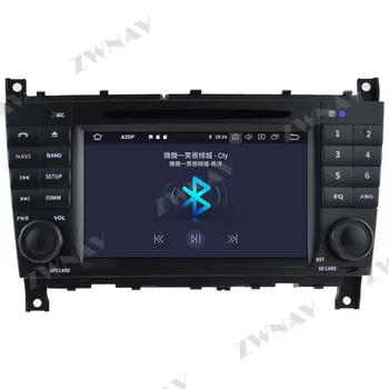 Carplay IPS 2Din Android 10 Zaslonu Za Benz C-Razred W203 2004 2005 2006 2007 Auto Radio Audio Stereo Multimedijski Predvajalnik, Vodja Enote