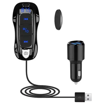 CDEN FM oddajnik avto predvajalnik glasbe mp3, Bluetooth 5.0 sprejemnik glasbe hitro polnjenje USB avto polnilec