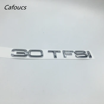 Chrome ABS 30 35 40 45 50 TFSI Emblem Značko Nalepke za Audi RS A1 A3 A4 A7 S4 S5 S6 S7 S8 quattro