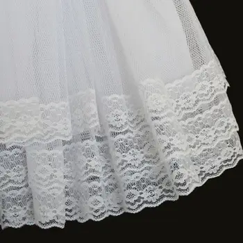 Dekleta Balet Krilo spodnja krila Cosplay Devica Obrabe Lolita Pettiskirt Kratek št Obroče Petticoat 3-plast Debel Petticoat