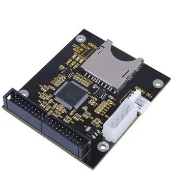 Digital SD SDHC Pomnilniške Kartice Če želite 3,5-Palčni 40 Pin Moški IDE Trdi Disk, ki je vmesniško Kartico S 4-Pin Napajanje Priključek