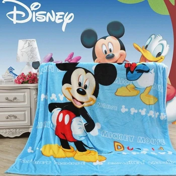 Disney Mornarsko Modra Mickey Roza Minnie Mouse Lahke Tanke Postelji, Odejo Vrže za Otroke Poletni Vrže Odejo Zajema Flatsheet