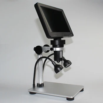 DM9 Digitalni Mikroskop s 7 palčni Nastavljiv Prikaz 1080p Full HD Kamera, USB Digitalni Mikroskop z 8 Zatemniti LED Luči