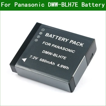 DMW-BLH7 BLH7E Digitalne Kamere, Baterija + Polnilec Za Panasonic DMC-GM1 GM5 GF7 GF8 LX9 LX10 LX15 DC-GF9 GF10 GF90 GX800 GX850