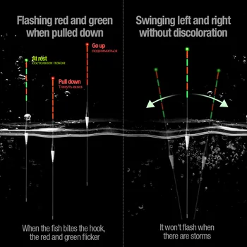 DONQL Nano Smart Led Ribolov Float Zelo Občutljive Ribe Ugriz Spomnite Boje Gravity Sensor Žareče Električne Nočni Ribolov Float