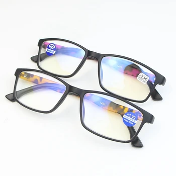 DRDAR Kvadratni Okvir Žensk Obravnavi očala 1700 Moda divje Želvovina barvo očal Anti-modra svetloba +125+175+200