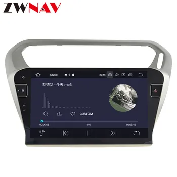 DSP Android 10.0 Avto DVD Predvajalnik Večpredstavnostnih Za PEUGEOT 301-2018 Radio, GPS Navi Avdio Video stereo vodja enote Wifi brezplačno zemljevid