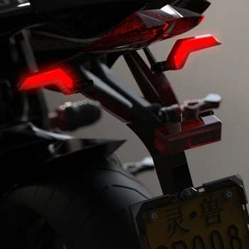 Duh Zveri L22 Motocikel Univerzalni Indikator LED Vključite Signal Rekonstrukcija Pribor Označite Signalov, Osvetlitev, ki je Primerna Za DC12V