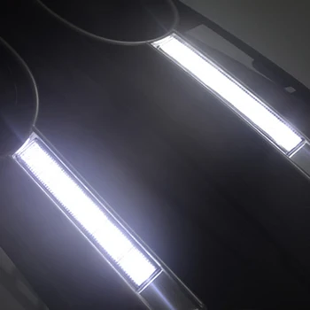 ECAHAYAKU Avto-styling DRL LED Dnevnih Luči Zamenjajte Meglo Lučka Luknjo Zajema uporabo za Volkswagen Sagitar 2012 2013