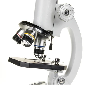 EYSDON Biološki Mikroskop, 2000X Študentov Izobraževalne Znanosti Laboratoriju S 5 Kos Stekla za Mikroskope Pripravljeni Strani
