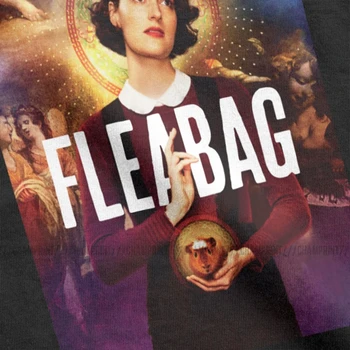 Fleabag TV Show T-shirt za Ženske Smešno Phoebe Waller Most Čistega Bombaža Tshirt Kawaii Vrhovi Tees Ženska Oblačila Grafika
