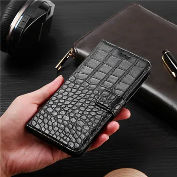 Flip Primeru Telefon Za Huawei P Smart Ž Kritje Krokodil Tekstura Usnja Oblikovanje Knjige Luksuzni Coque Denarnice Capa S Traku Kartice Sim