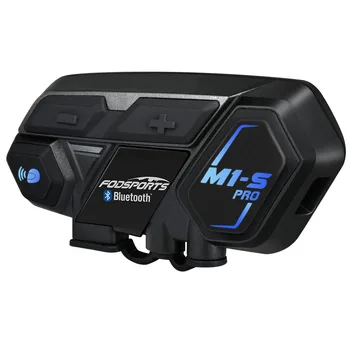 Fodsports M1-S Pro motoristična čelada interkom moto čelada slušalke bluetooth brezžične intercomunicador 8 rider 2000M interfonski