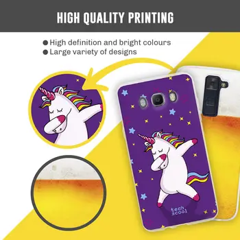 FunnyTech®Silikonsko Ohišje za Samsung Galaxy A51 5 G l unicorns pregleden