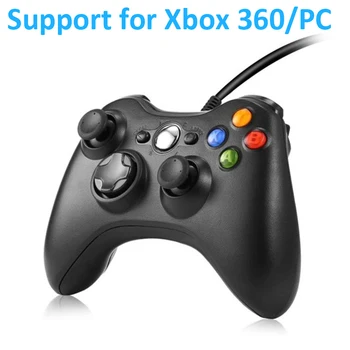Gamepad Za Xbox 360 Žično Regulator Vibracij Gamepad Palčko Za XBOX 360 Controle Palčko Za XBOX360, PC Krmilnik za Igre