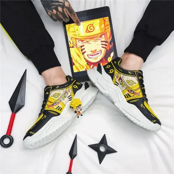 Harashima Naruto Sasuke Anime Čevlji Moški Iz Čevlji Modni Clunky Superge za Moške Priložnostne Čevlji Hip Hop Dropshipping