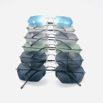 HBK 2020 Matrika Agent Smith Slog Polarizirana sončna Očala Kovice Moških Vožnje titana poligon sončna Očala za Moške