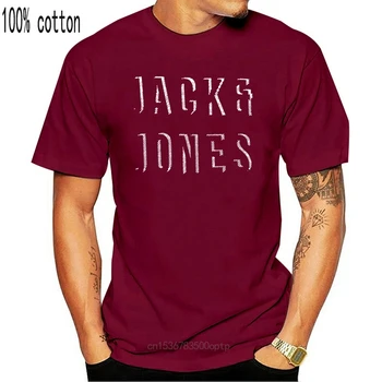 Jack Jones Max Posadke Vratu T-Shirt moški T-shirt