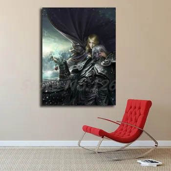 Jaina Proudmoore In Arthas Menethil Svetu Warcrafts Umetniško Platno Plakat Slikarstvo Stensko Sliko Natisniti Doma Spalnica Dekoracijo