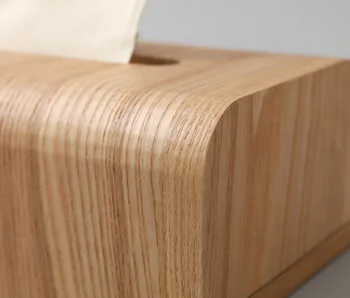 Japonski slog Lesene Tkiva Polje za Gospodinjstvo Papir Tabela Ustvarjalnih Namiznih Škatla za Shranjevanje Preprosta Modna Dnevna Soba Tkiva Polje Q190